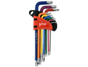 YATO - ZESTAW KLUCZY TORX TR T10-T50 9SZT. - YT-05633