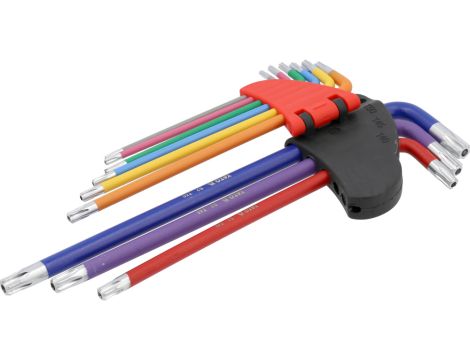 YATO - ZESTAW KLUCZY TORX TR T10-T50 9SZT. - YT-05636 - 3