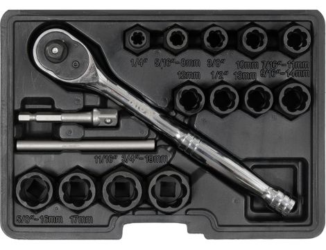 YATO - ZESTAW WYKRĘTAKÓW DO ŚRUB - YT-05897