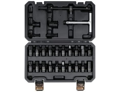 YATO - KOMPLET KLUCZY DO KORKÓW OLEJU 26 PCS - YT-05998