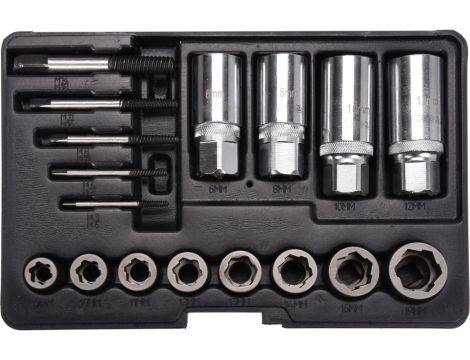 YATO - UNIWERSALNY ZESTAW WYKRĘTAKÓW 17 PCS - YT-06033