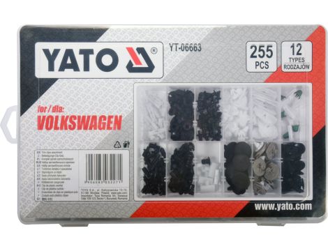 YATO - ZESTAW SPINEK SAM. VOLKSWAGEN 255 SZT - YT-06663 - 2