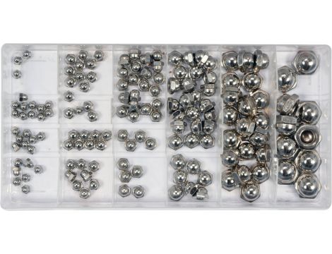 YATO - 150 SZT NAKRĘTEK ZAMKNIĘTYCH METRYCZNYCH - YT-06775