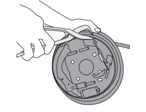 YATO - ZESTAW DO MONTAŻU SZCZĘK HAMULCOWYCH - YT-0684 - 2