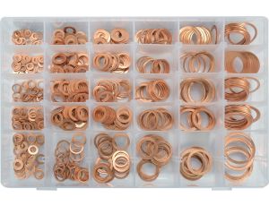 YATO - ZESTAW PODKŁADEK MIEDZIANYCH 580  SZT. - YT-068711