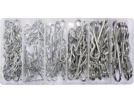 YATO - 150 SZT ZAWLECZEK SPRĘŻYSTYCH MIX - YT-06883