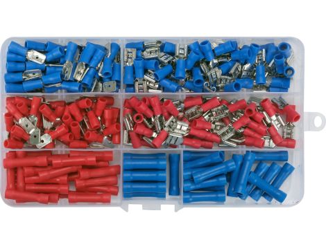 YATO - ZESTAW ZŁĄCZY ELEKTRYCZNYCH 250 SZT - YT-068911