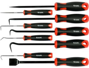 YATO - ZESTAW HACZYKÓW Z RĘKOJEŚCIĄ 9 CZ. - YT-08426