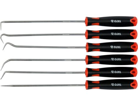 YATO - ZESTAW HAKÓW DŁUGICH Z RĘKOJEŚCIĄ 6 CZ - YT-08428