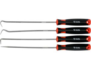 YATO - ZESTAW HAKÓW DŁUGICH Z RĘKOJEŚCIĄ 4 CZ. - YT-08429