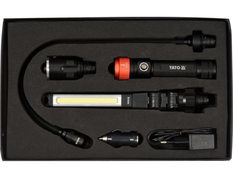 YATO - LAMPA WARSZTATOWA 3W1 W WALIZCE 380LM - YT-08521 - 2