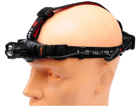 YATO - LATARKA CZOŁOWA 3W, 100LM, ZOOM - YT-08590