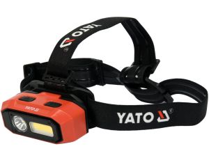 YATO - LATARKA CZOŁOWA 800LM, AKU, CZUJNIK RUCH - YT-08594
