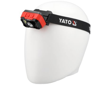 YATO - LATARKA CZOŁOWA 1000LM AKU,CZUJNIK RUCHU - YT-085942 - 5