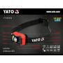 YATO - LATARKA CZOŁOWA 1000LM AKU,CZUJNIK RUCHU - YT-085942 - 5