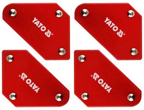 YATO - ZESTAW 4 SZT. SPAW. KĄTOW. MAGNET. MINI - YT-08677
