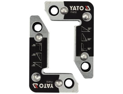 YATO - MAGNETYCZNE UCHWYTY SPAWALNICZE ZESTAW 2 - YT-08722