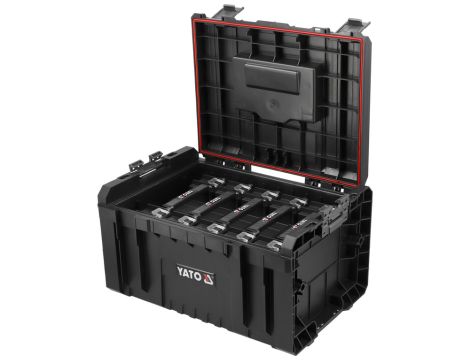 YATO - SKRZYNIA Z ORGANIZERAMI 5SZT 23B3N S12 - YT-09163 - 2