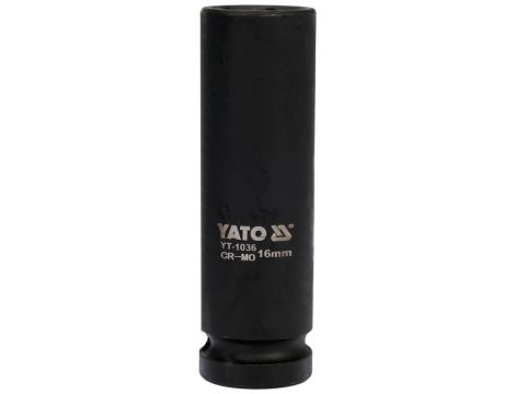 YATO - NASADKA UDAROWA GŁĘBOKA 1/2" X 16 MM - YT-1036 - 2
