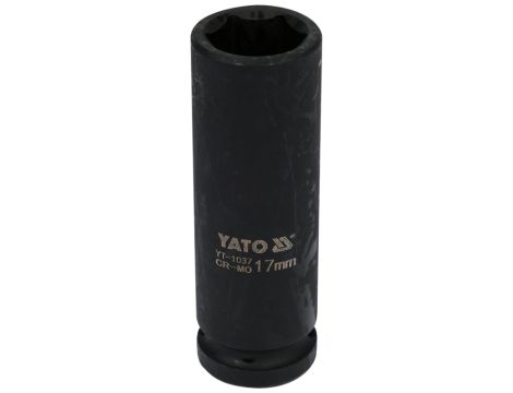 YATO - NASADKA UDAROWA GŁĘBOKA 1/2" X 17 MM - YT-1037