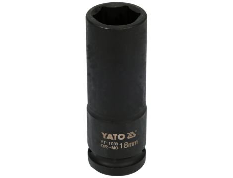 YATO - NASADKA UDAROWA GŁĘBOKA 1/2" X 18 MM - YT-1038