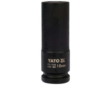 YATO - NASADKA UDAROWA GŁĘBOKA 1/2" X 18 MM - YT-1038 - 2