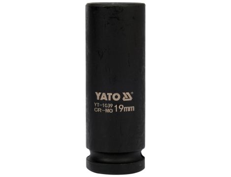 YATO - NASADKA UDAROWA GŁĘBOKA 1/2" X 19 MM - YT-1039 - 2