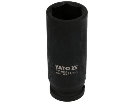 YATO - NASADKA UDAROWA GŁĘBOKA 1/2" X 22 MM - YT-1042