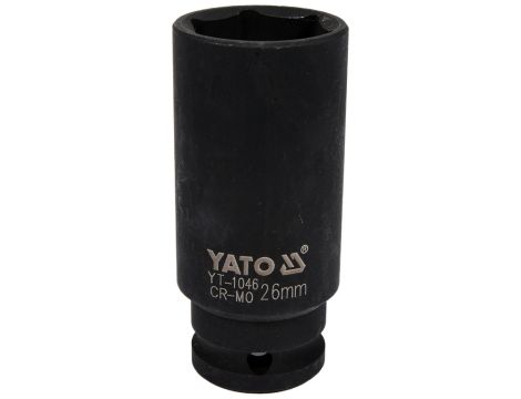 YATO - NASADKA UDAROWA GŁĘBOKA 1/2" X 26 MM - YT-1046