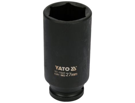YATO - NASADKA UDAROWA GŁĘBOKA 1/2" X 27 MM - YT-1047