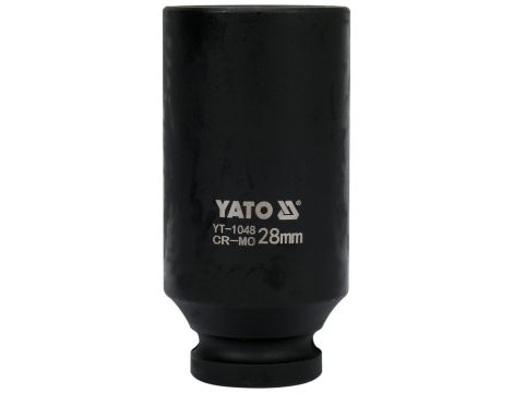YATO - NASADKA UDAROWA GŁĘBOKA 1/2" X 28 MM - YT-1048 - 2