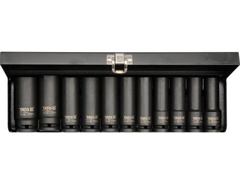 YATO - NASADKI UDAR. GŁĘBOKIE 1/2 11SZT 10-24MM - YT-1054 - 2