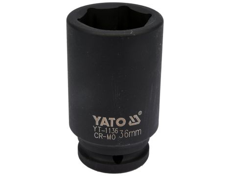 YATO - NASADKA UDAROWA GŁĘBOKA 3/4" X 36 MM - YT-1136