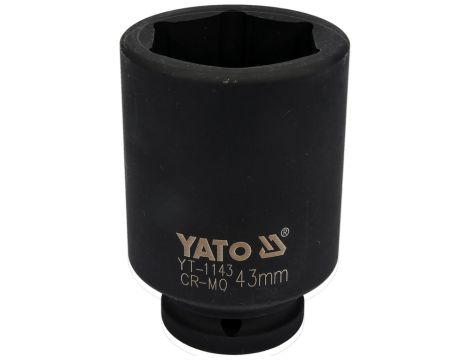 YATO - NASADKA UDAROWA GŁĘBOKA 3/4" X 43 MM - YT-1143