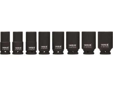 YATO - ZESTAW NASADEK GŁĘBOKICH 8 SZT. - YT-1155