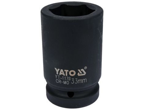 YATO - NASADKA UDAROWA 1"X33MM DŁUGA - YT-1178