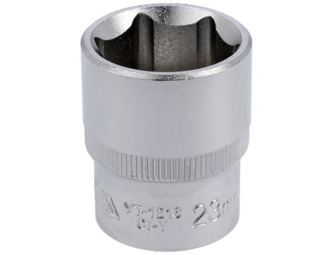 YATO - NASADKA 23MM 1/2"6-KĄT. CV KRÓTKA - YT-1216