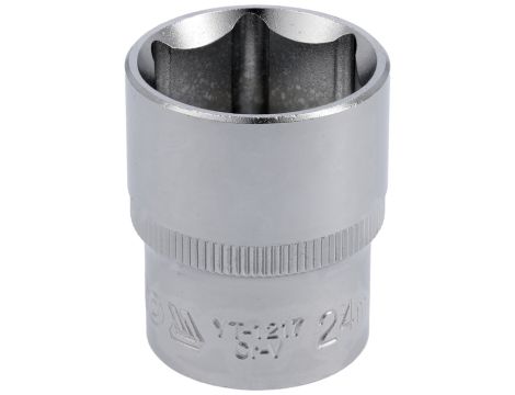 YATO - NASADKA 24MM 1/2"6-KĄT. CV KRÓTKA - YT-1217