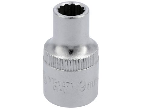 YATO - NASADKA 9MM 1/2"  12-KĄT. CV  KRÓTKA - YT-1271