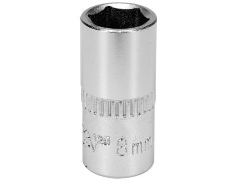 YATO - NASADKA 8MM 1/4" 6-KĄT. CV KRÓTKA - YT-14125