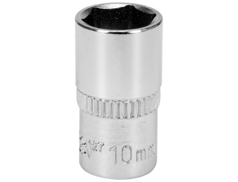 YATO - NASADKA 10MM 1/4" 6-KĄT. CV KRÓTKA - YT-14127