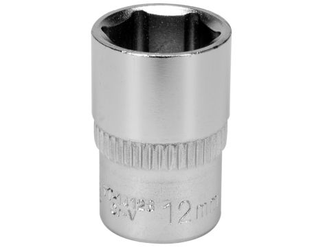 YATO - NASADKA 12MM 1/4" 6-KĄT. CV KRÓTKA - YT-14128