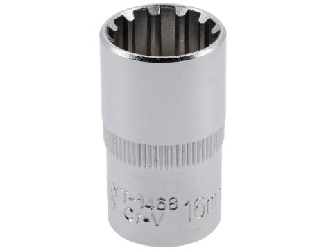 YATO - NASADKA SPLINE 1/2'' X 16MM X 38MM - YT-1468