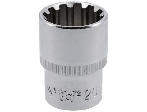 YATO - NASADKA SPLINE 1/2'' X 20MM X 38MM - YT-1472