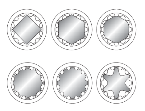 YATO - NASADKA SPLINE 1/2'' X 32MM X 45MM - YT-1481 - 2
