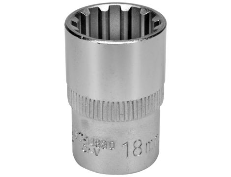 YATO - NASADKA SPLINE 1/2" *18MM*38MM - YT-14830