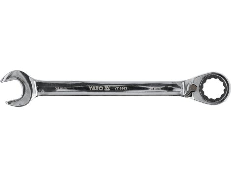 YATO - KLUCZ PŁASKO-OCZKOWY Z GRZECHOTKĄ 20MM - YT-1663
