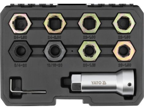 YATO - ZESTAW DO NAPRAWY GWINTÓW PÓŁOSI NAPĘDOW - YT-17605