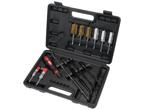 YATO - ZESTAW DO CZYSZCZENIA GNIAZD WTRYSKIW. - YT-17623 - 2