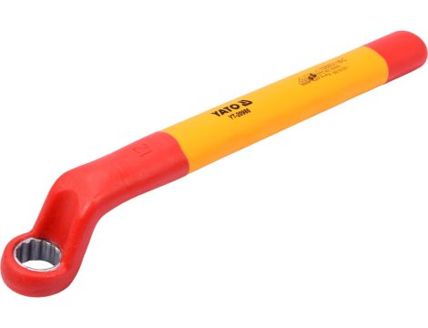 YATO - KLUCZ OCZKOWY ODGIĘTY IZOLOWANY 12MM VDE - YT-20986 - 3